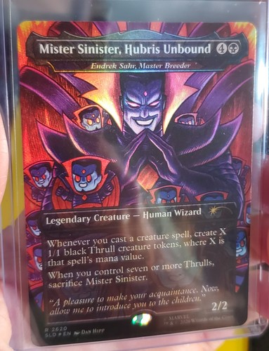 Foil mister sinister hubris - mister, sinister,