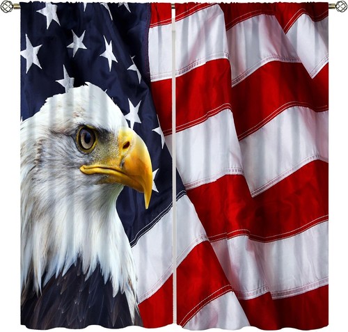 American flag eagle blackout - american,