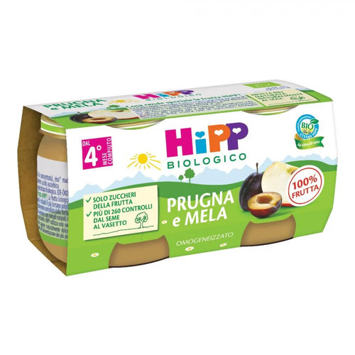 Hipp bio omogeneizzato prugna - bio,