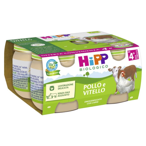 Hipp biologico omogeneizzato - biologico,