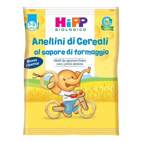 Hipp bio anellini cereali - anellini, 25g