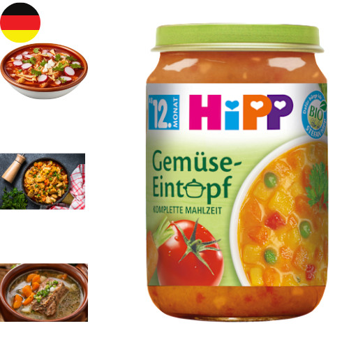 Hipp menù stufato verdure - hipp, di