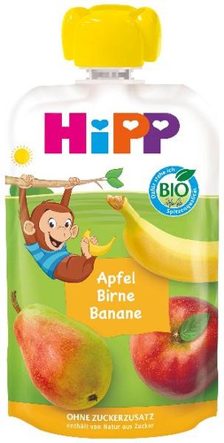 Hipp hippis fruit pouch apple - hipp,