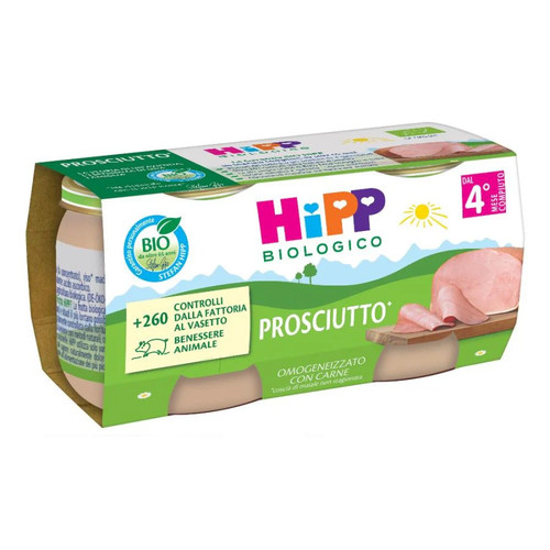 Hipp bio omog prosciutto 2x80g - omog,